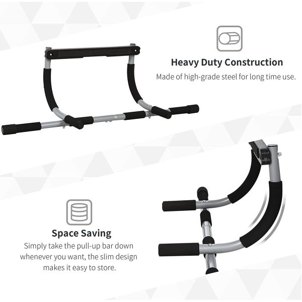 Endurance Fitness Pull-Up Horizontal Bar for Doorway - Image 3